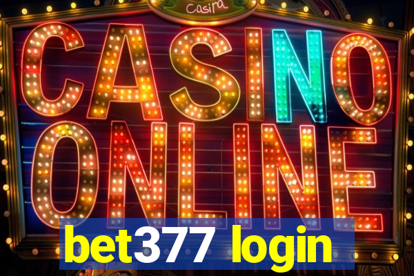 bet377 login